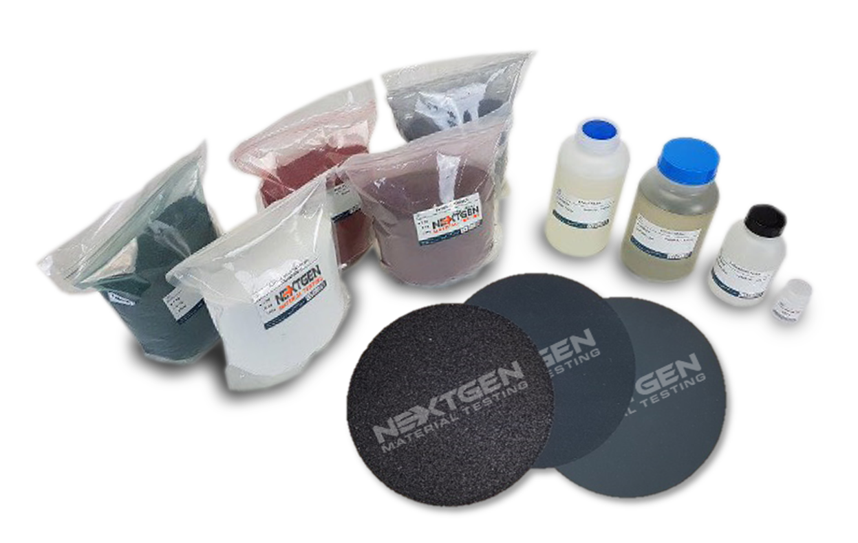 Additional Consumables for Polishing and Grinding Equipment for Weld Test Preparation