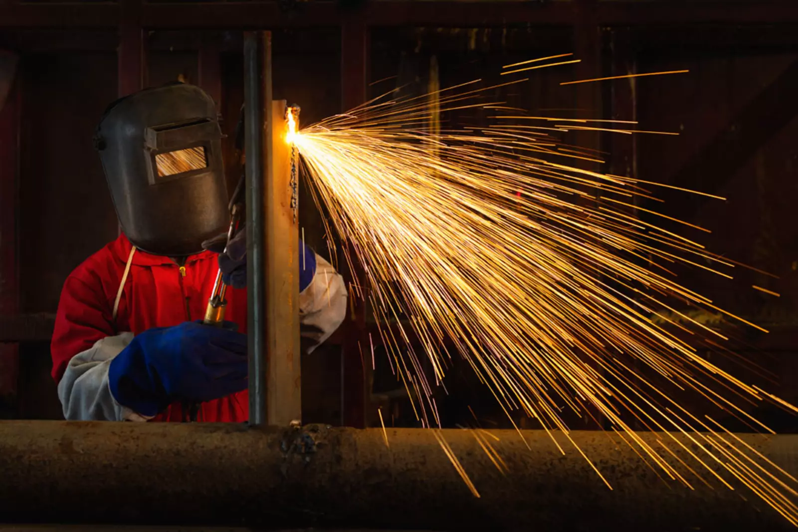 Industrial facilities benefiting from weld test preparation.