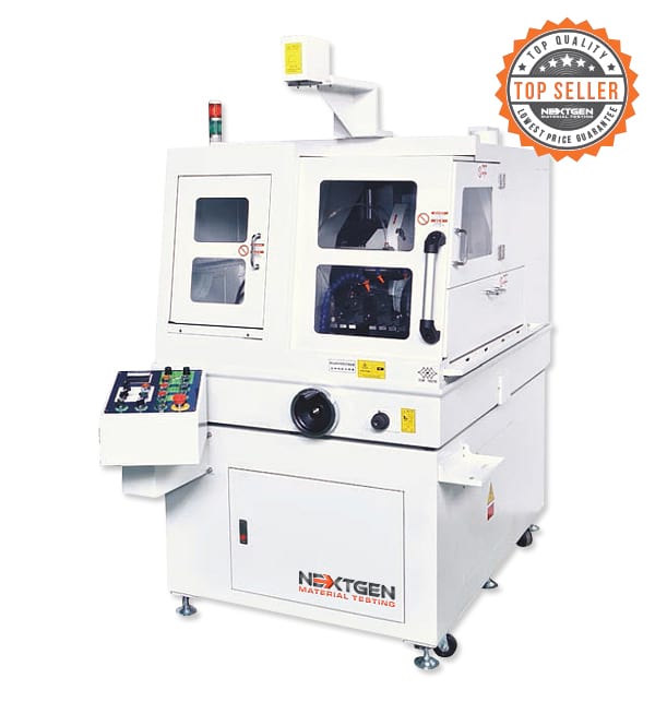 GenCut LC Robust Abrasive Cutter Machine for Metallographic Sample Preparation