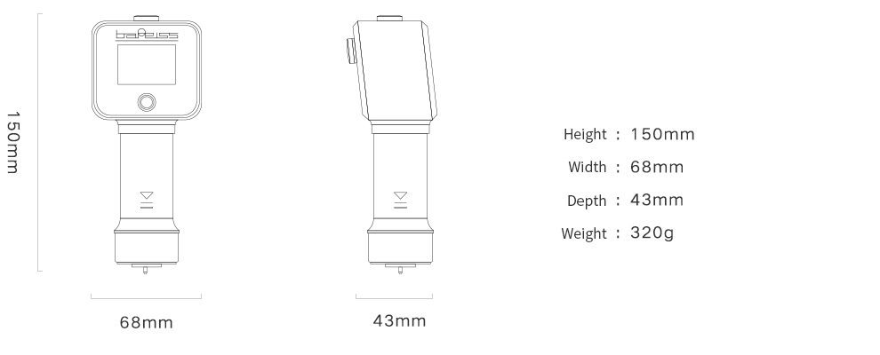 Size and Weight