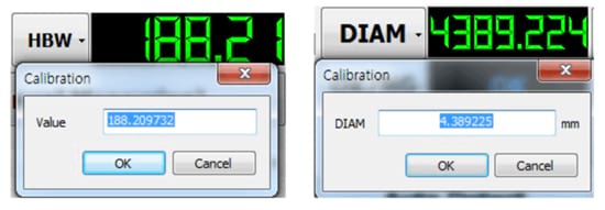 brinell calibration