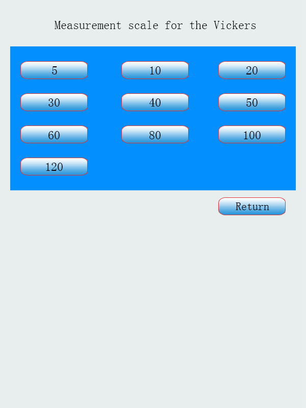 Vickers Test Scale (Any 10 types)