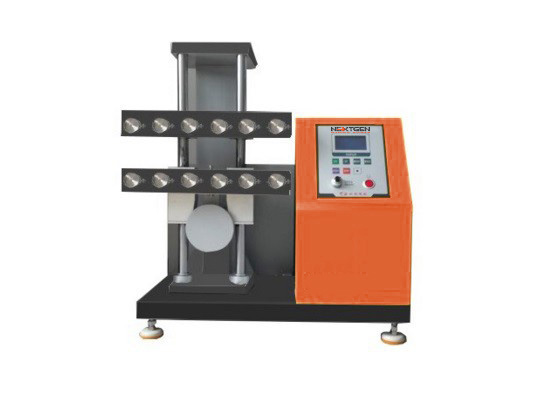 Certified DeMattia Abrasion Testing System with 6 Stations
