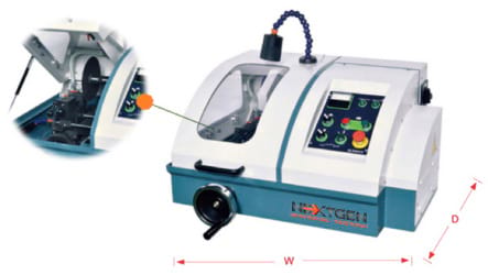 GenCut GL 600 to 800 Series - Heavy Duty Precision Metallographic Cutter - High Speed Precision Diamond Saw for Metallographic Sample Preparation