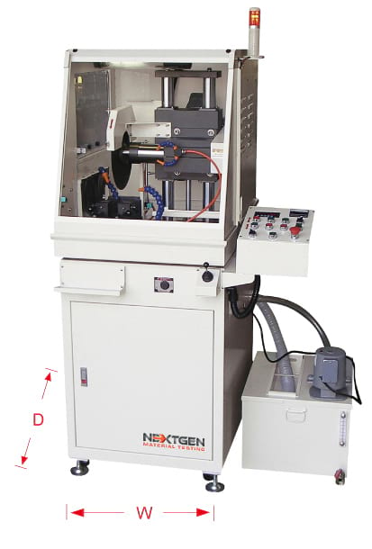 GenCut QL - Fully Automatic Abrasive Cut-Off Saw for Metallographic Sample Preparation