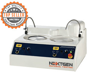 GenGrind N Series - Single and Dual Wheel Manual Metallographic Polisher and Grinder Equipment for Metallographic Sample Preparation