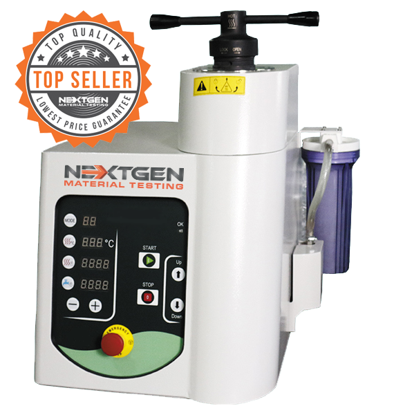GenPress MFA Series - Fully Automatic Mounting Press with Touch Pad Control Panel for Metallographic Sample Preparation