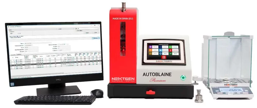 Automated BlaineGenPLUS apparatus