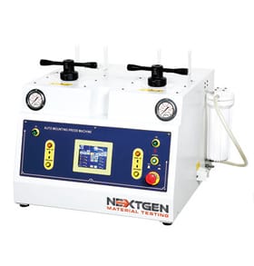 Mounting Press System for Metallography