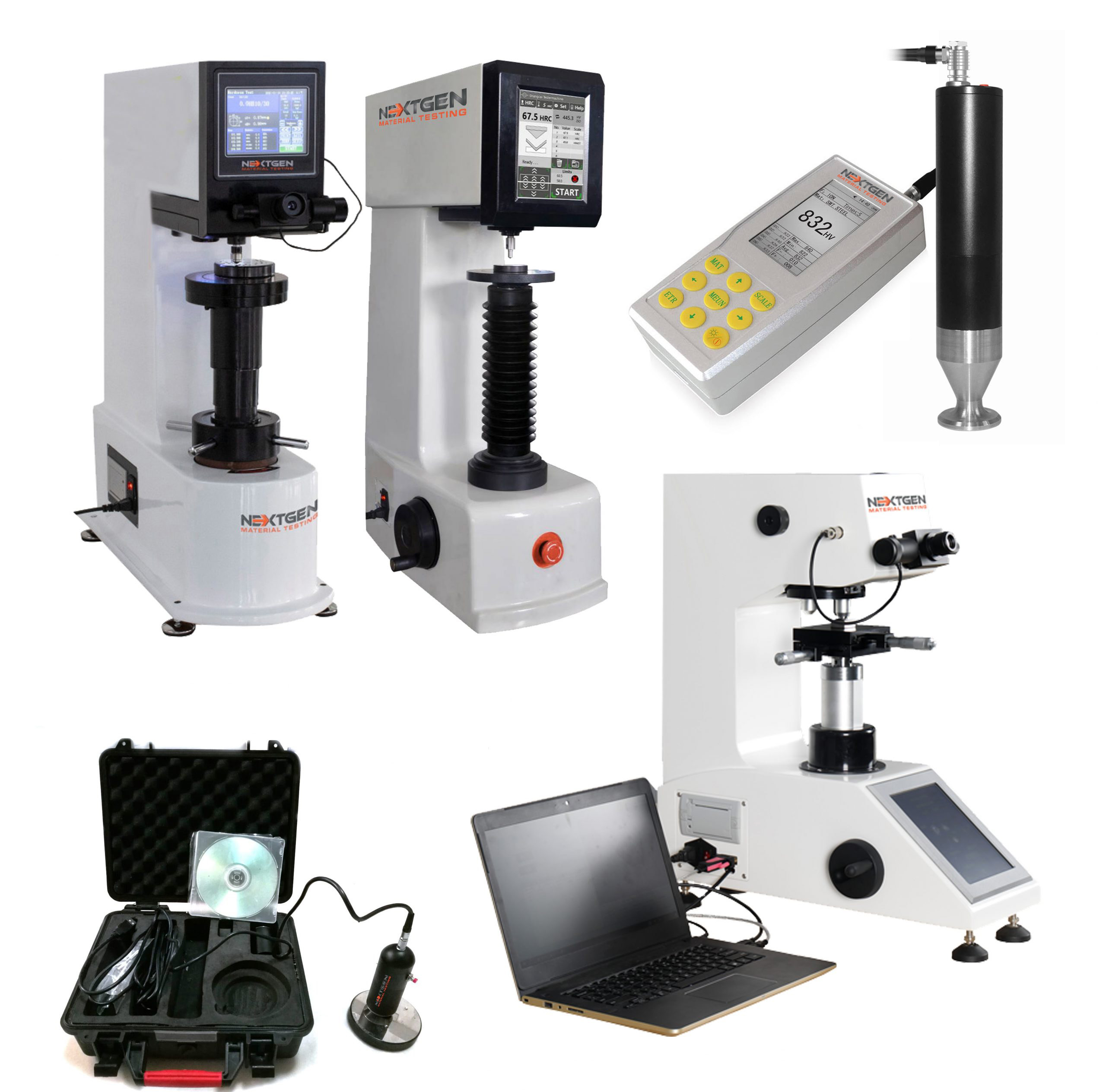 Metal Hardness Testing Equipment - Bench Top and Portable Solutions