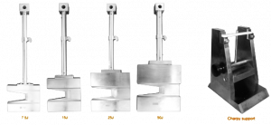 Charpy Impact Hammers for Plastic and Rubber Specimens