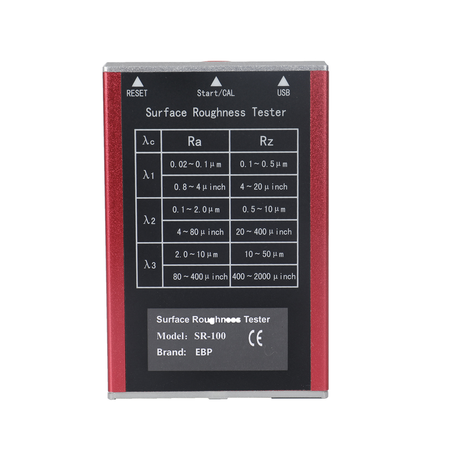 Surface roughness tester NG-SR100T System Main Display