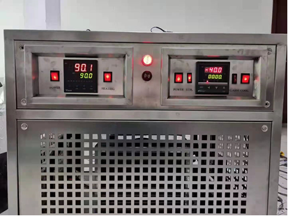 Impact specimen cooling and heating chamber