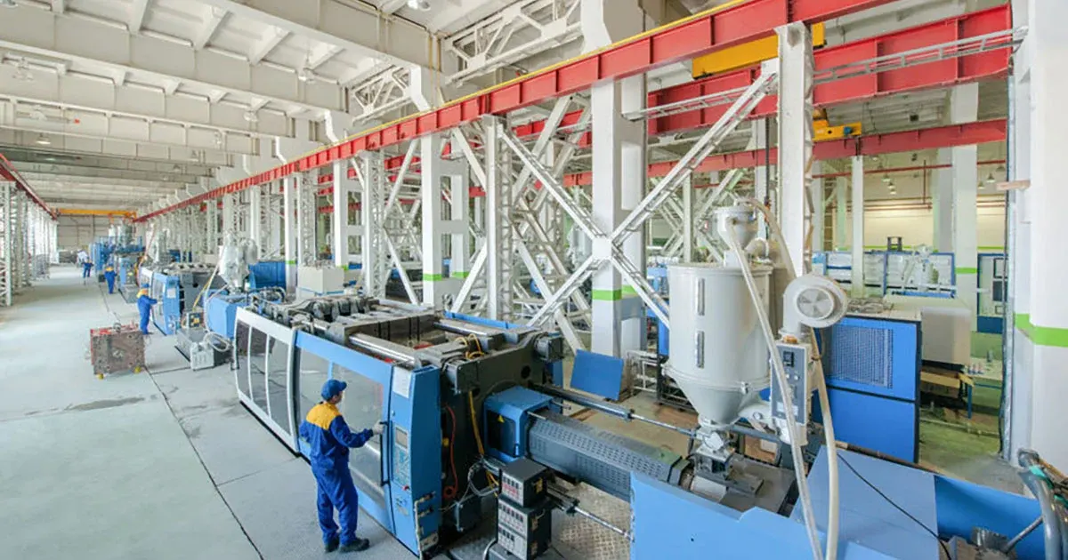 Plastic manufacturing facility using advance shore hardness testing system in North America