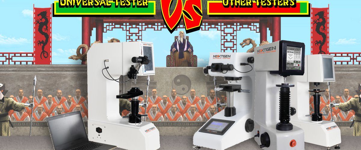 Universal Hardness Tester Brinell, Vickers, and Rockwell