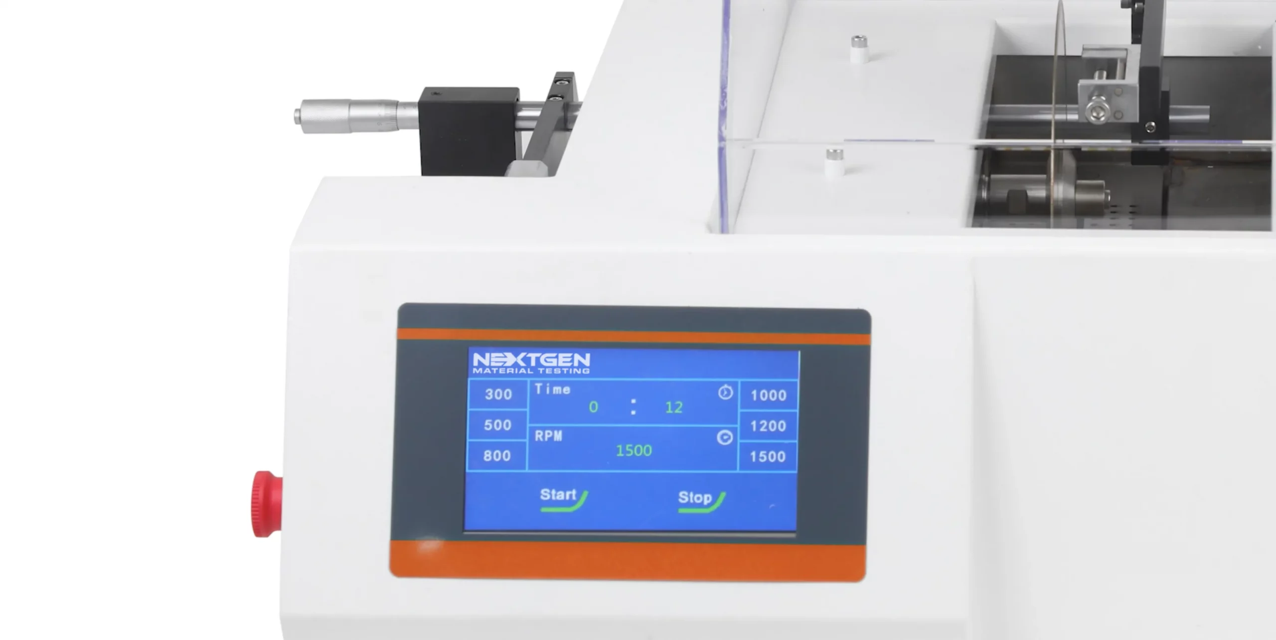 GenCut GL100E – Low Speed Precision Metallographic Automatic Cutter with User-Friendly Touch Screen Interface with max. cutting diameter of 25mm