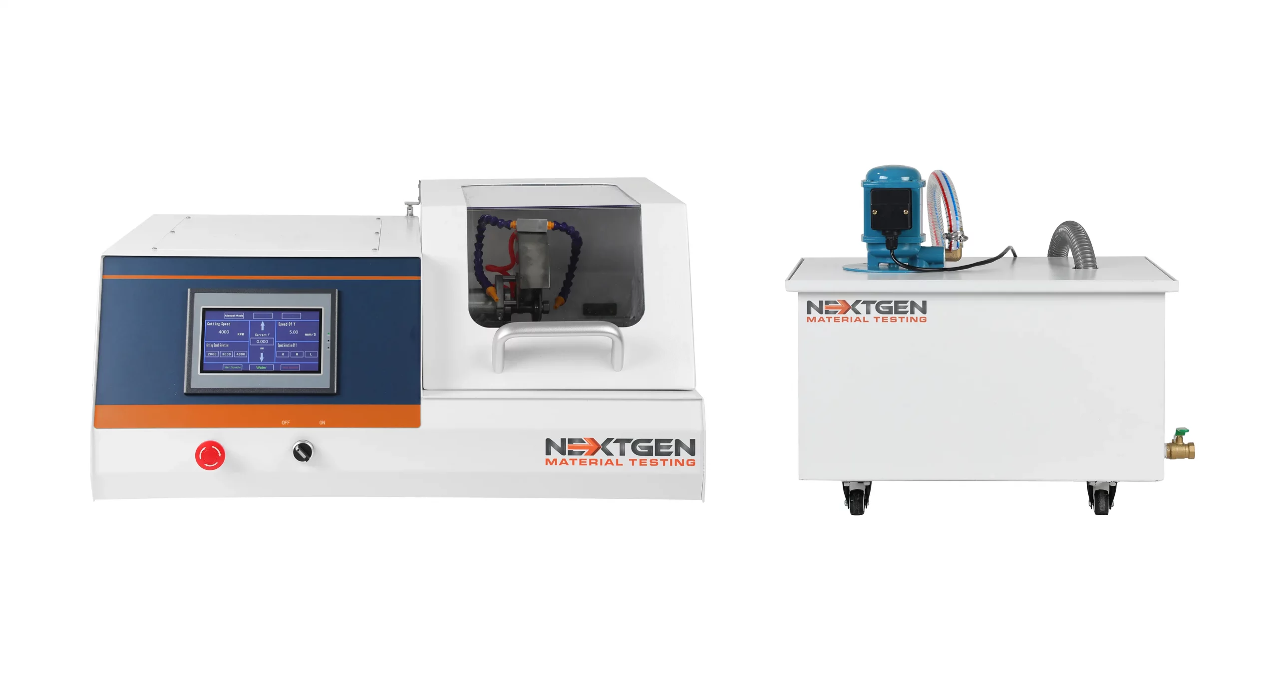 GenCut GL 200E – High Speed Automatic Precision Metallographic Cutter with User-Friendly Touch Screen Interface with max. cutting diameter of 60mm