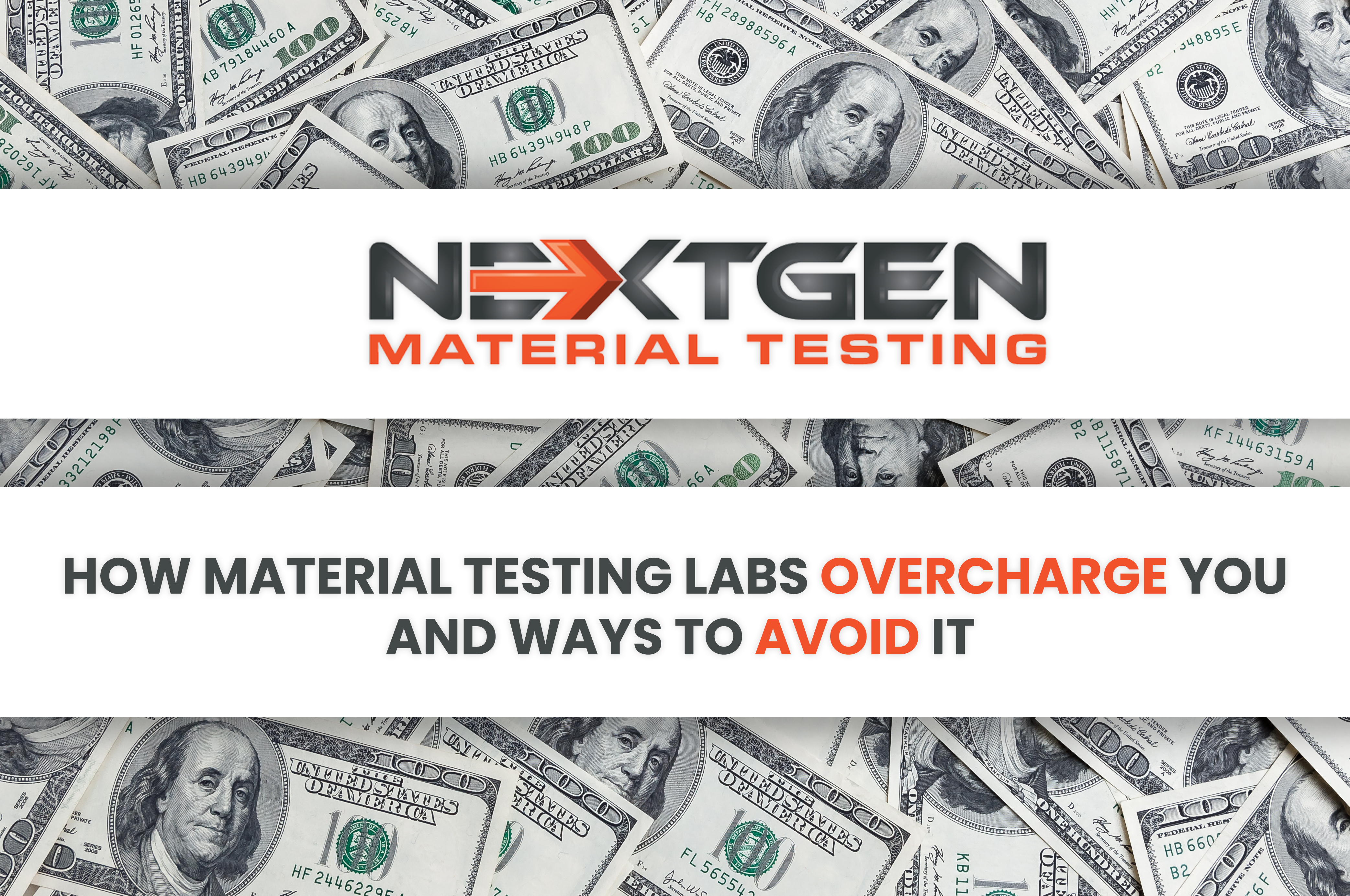How Material Testing Labs Overcharge You and Ways to Avoid It