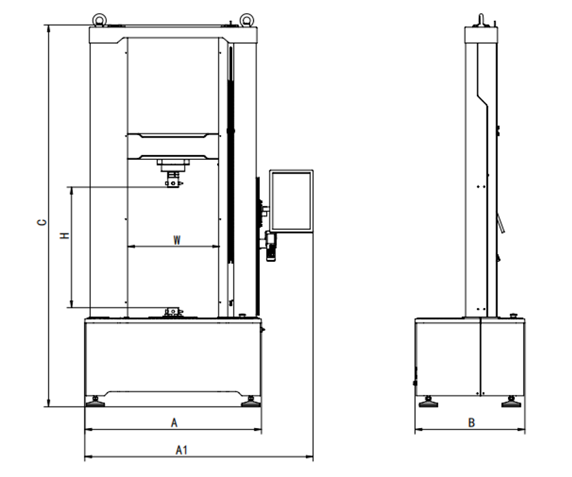 Single-Space Frame