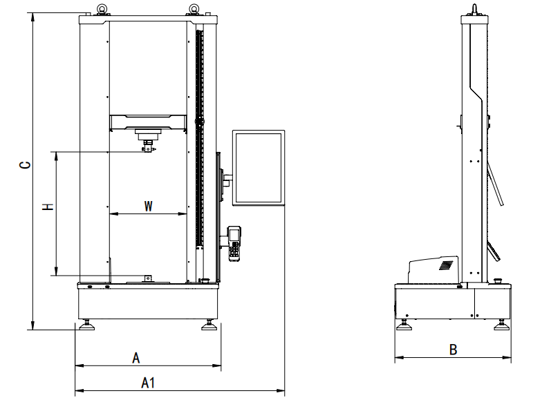 Single-Space Frame