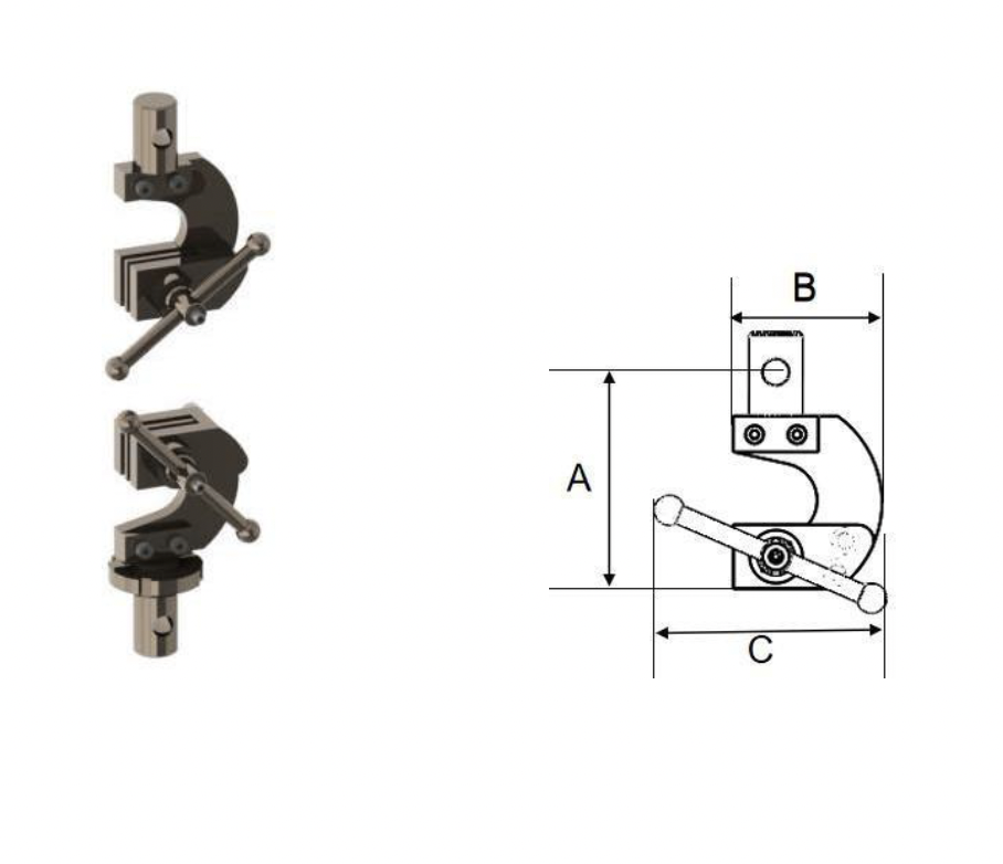 Tensile grip Manual Side Action NGA502A-B