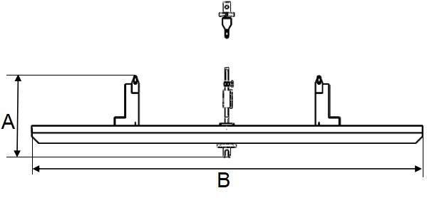 Next Gen Bending fixture - 4-point bending -NGC104C - size