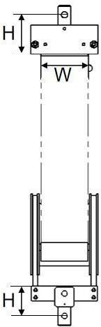 Next Gen Climbing drum peel test fixture - NGB303A - size