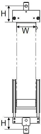 Next Gen Climbing drum peel test fixture - NGB303F - size