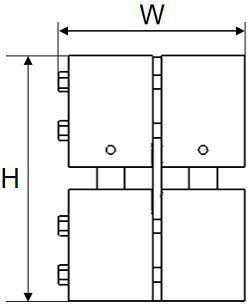Next Gen Compression fixture - NGB204I - size