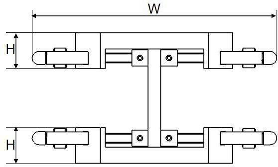 Next Gen Edgewise compression fixture - NGB303A - size