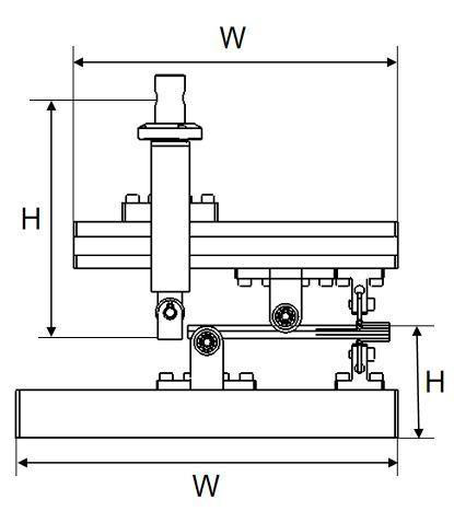 Next Gen Mixed mode I & II test fixture - NGA502B - size