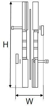 Next Gen Open-hole compression fixture -NGA104A - size