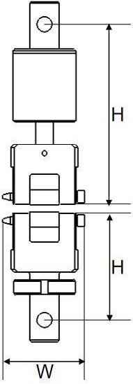 Next Gen Tensile grip - Loading block - NGA202A - size