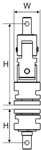 Next Gen Tensile grip - Plane tensile grip - NGB103A - size