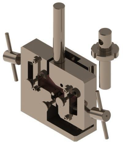 Next Gen V-notched beam shear fixture - NGB204E