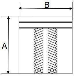 Next Gen Wedge tensile grip - Self-tightening wedge action - NGA105A - size 3