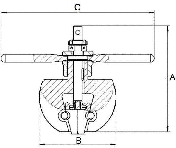 Next Gen Wedge tensile grip - Wedge action - NGA304A - size