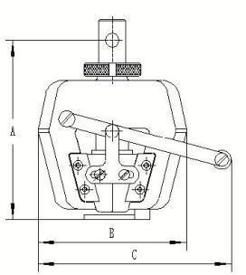 Next Gen Wedge tensile grip - Wedge action - NGB204G - size