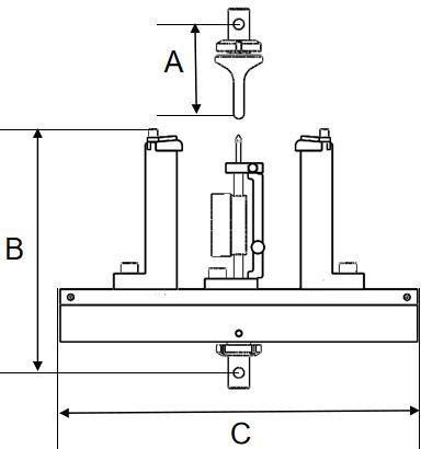 NextGen Bending fixture - 3-point bending - NGA104A - size