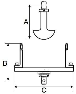 NextGen Bending fixture - 3-point bending - NGA104B - size