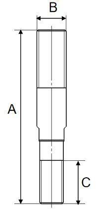 NextGen Bolt and nut tensile grip - NGA305C - Size 5