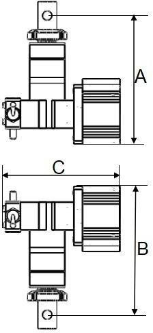 NextGen Pneumatic tensile grip - Side action - NGA103A - size