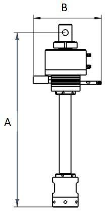 NextGen Pneumatic tensile grip - Wedge action - NGC504A - size