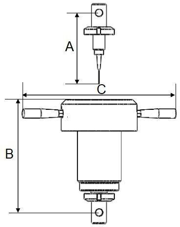 NextGen Puncture fixture of plastic film - NGP502A - size