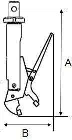 NextGen Side action grip - NGB502A - size