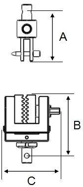 NextGen Tensile grip of eyes open buckle -NGA204A - size