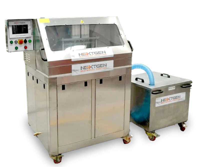 CoreGrind 3000 automatic rock core grinding machine with water tank
