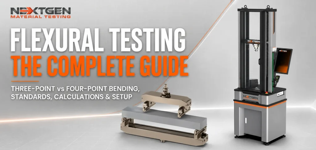 Flexural (Bend) Testing Explained: 3-Point vs 4-Point, Standards, and Setup